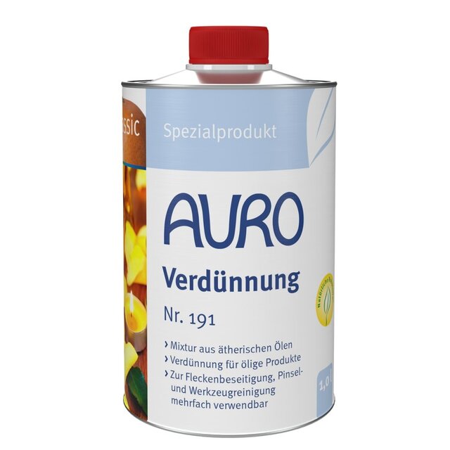 AURO 191 Citrusverdunner – natuurlijke verdunner voor olie en was