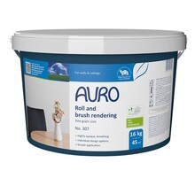 AURO 307 Structuurverf Fijn – dampopen rolpleister met fijne structuur voor binnenwanden en plafonds