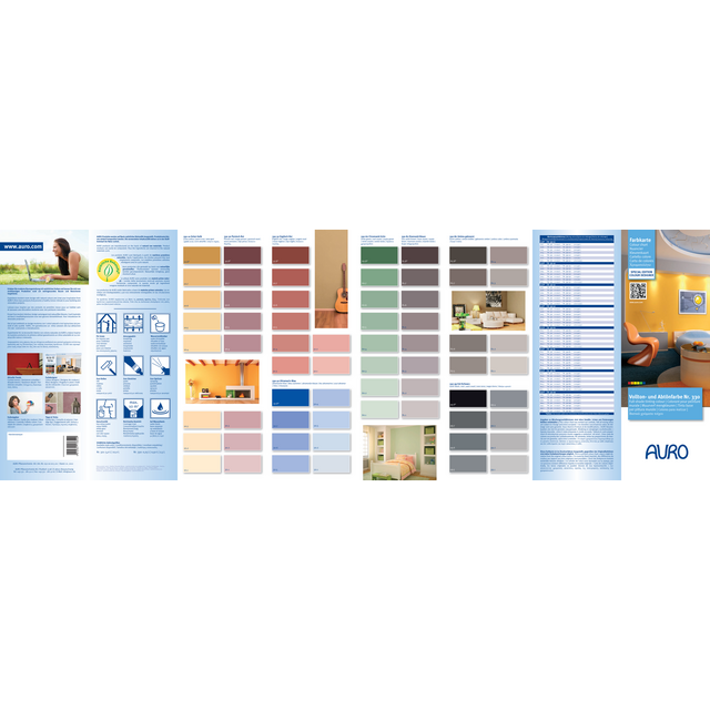 AURO 321 Muurverf Porselein Wit – matte, oplosmiddelvrije dispersiemuurverf voor wanden en plafonds binnenshuis