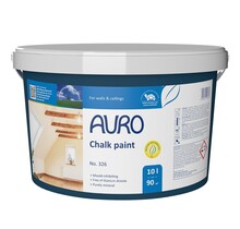 AURO 326 Veegvaste Witkalk – minerale kalkverf met matte kalkuitstraling voor binnenwanden en plafonds