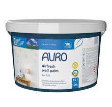 AURO 328 Friswit Muurverf – matte, oplosmiddelvrije dispersiemuurverf voor wanden en plafonds binnenshuis