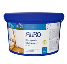 AURO 345 Kalkstructuurverf Fijn – Minerale kalkgebonden structuurverf voor ademende wandafwerking