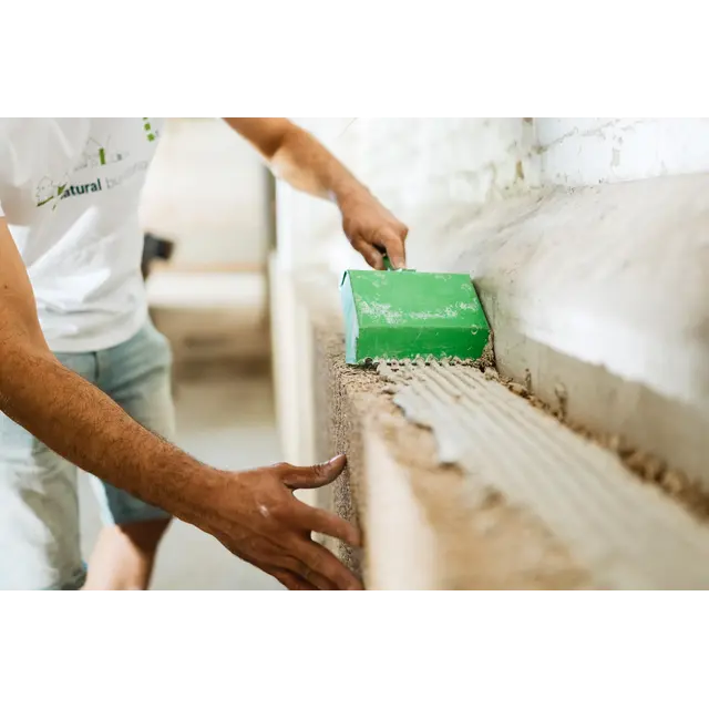 IsoHemp Lijmmortel – natuurlijke lijm voor hennepblokken