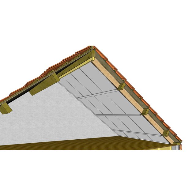 Unidek Reno Fast Biobased | Dakisolatie voor de binnenzijde