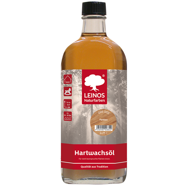 Leinos Hardwax Olie 290 – Natuurlijke Hardwaxolie voor Houten Vloeren