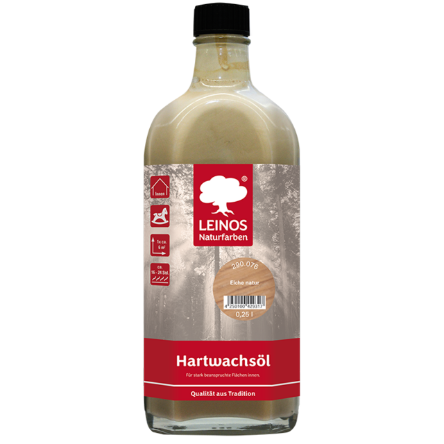Leinos 290 Hardwax Olie | Natuurlijke Hardwaxolie voor Houten Vloeren