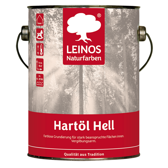 Leinos Hardolie Helder 241 – Transparante Hardolie voor Hout, Kurk en Werkbladen