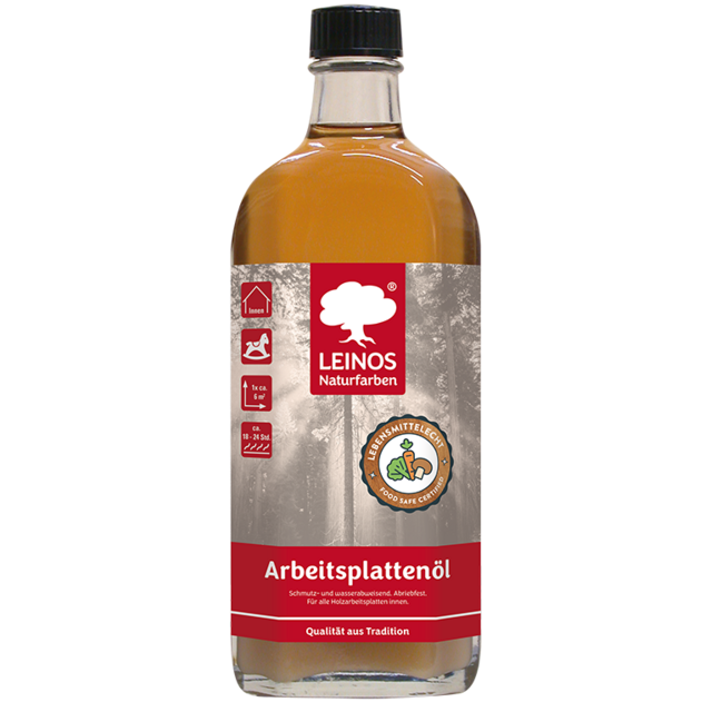 Leinos 280 Werkbladolie | Voedselveilige Houtolie voor Keukenwerkbladen en Tafels