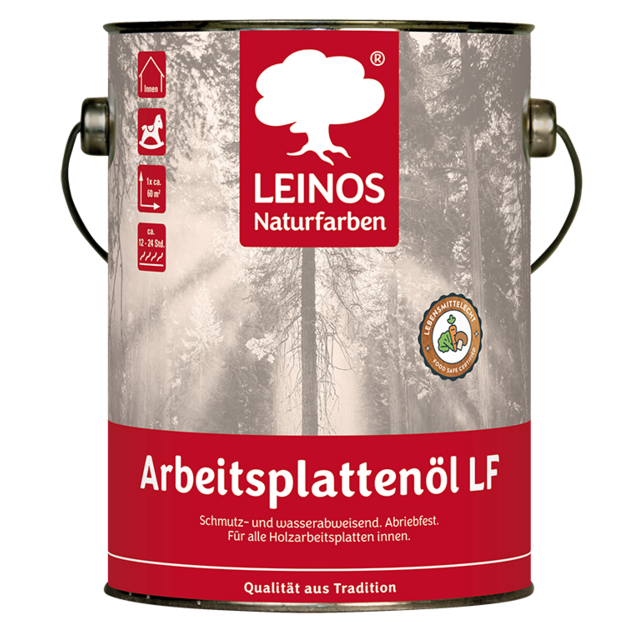 Leinos Werkbladolie 283 LF – Oplosmiddelvrije Voedselveilige Houtolie voor Werkbladen