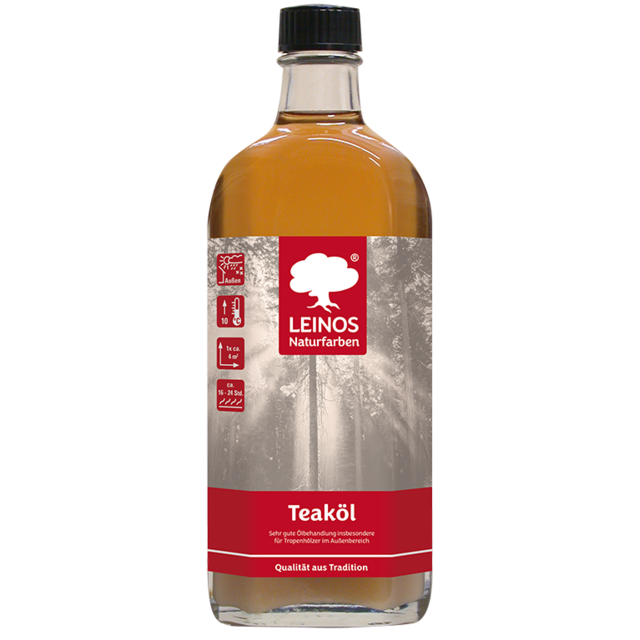 Leinos Teakolie 223 – Natuurlijke Olie voor Teak, Hardhout en Tuinmeubelen