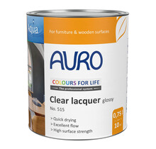 Auro 515 CFL Blanke Lak Glans – Ecologische Transparante Houtlak