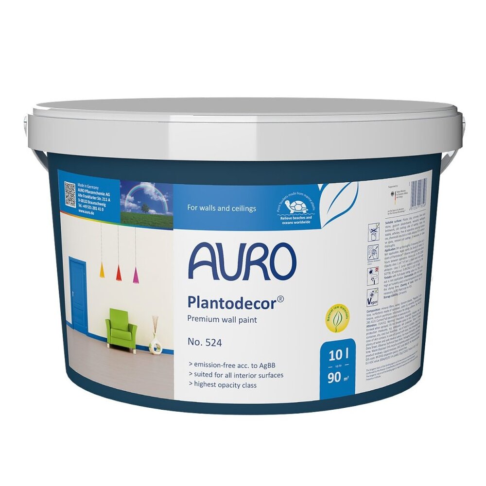 Auro 524 Plantodecor Premium Projectmuurverf | 1,0 L