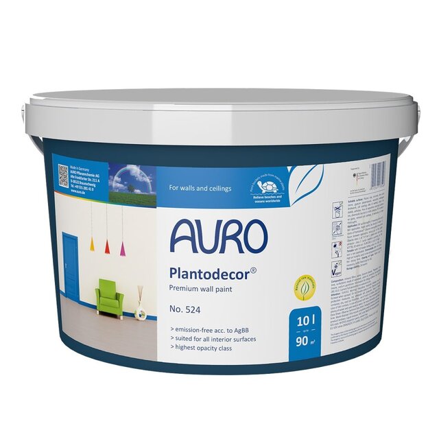 Auro 524 Plantodecor Premium Projectmuurverf | Ecologische Muurverf