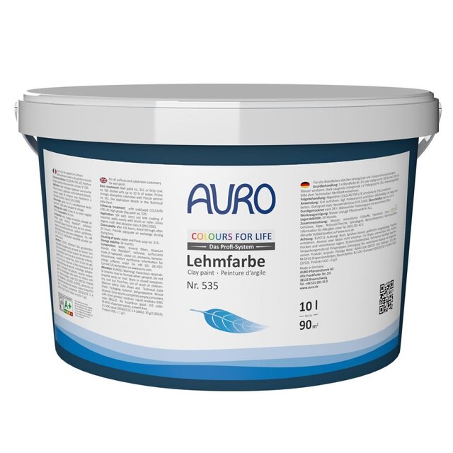 Auro 535 CFL Leemverf | Premium Ecologische Leemverf voor Binnen