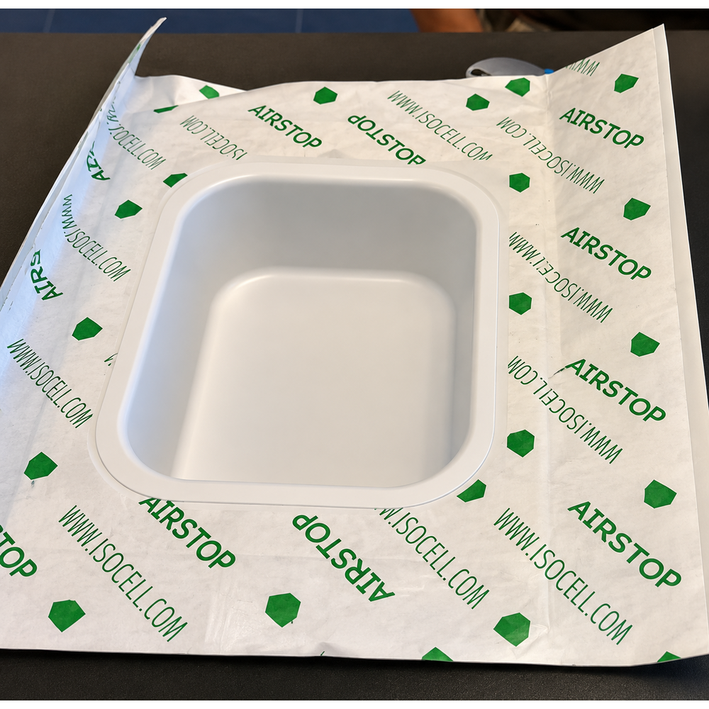 AIRSTOP SPOTI LIGHT 2 Dichtmanchet | 120 x 200 mm (zonder doorvoeren)