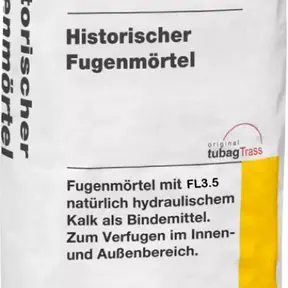 Tubag FL-F | Historische voegmortel voor restauraties