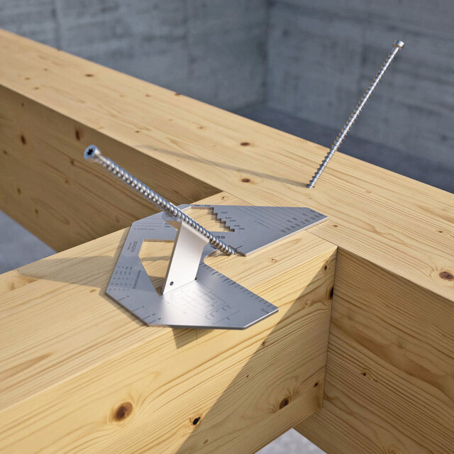 Rothoblaas JIG VGZ 45° – Boormal 45 graden voor houtbouw en CLT