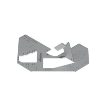 Rothoblaas JIG VGZ 45° – Boormal 45 graden voor houtbouw en CLT