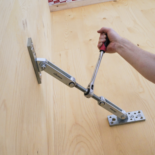 Rothoblaas GEKO paneeltrekker – Mini, standaard en Maxi voor houtbouw en CLT