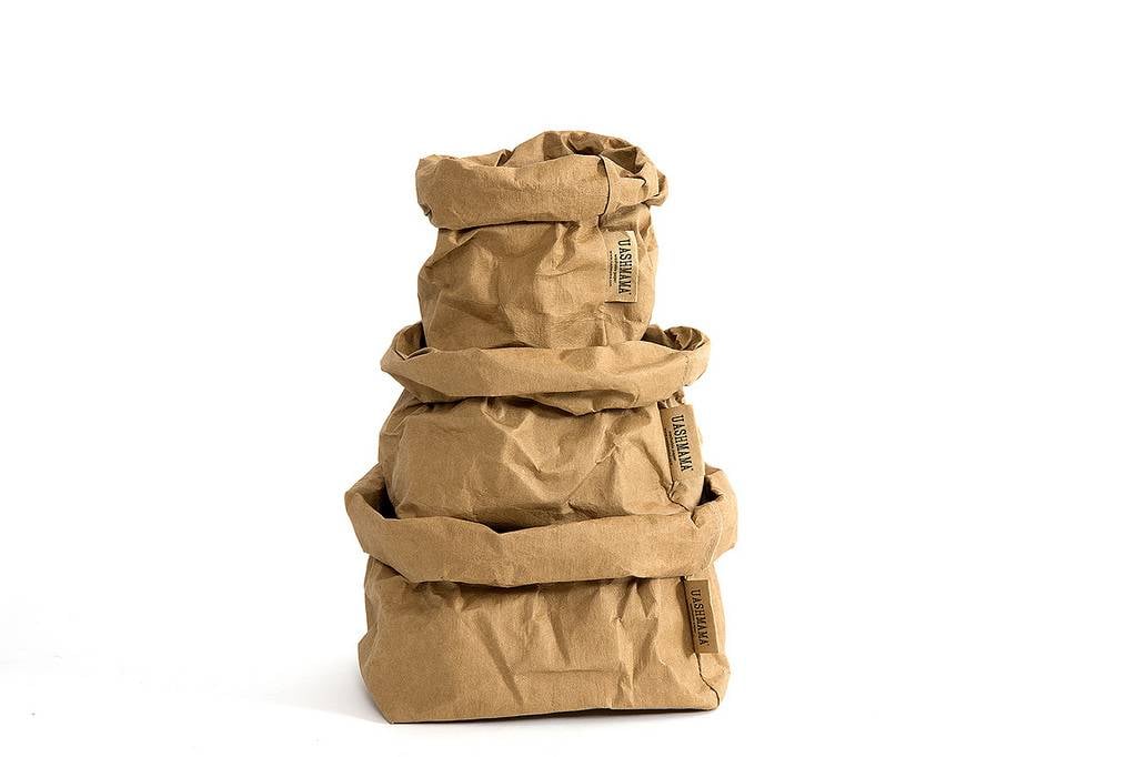 Uashmama Paper Bag Large bruin