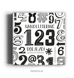 Paperfuel Boek handlettering 123 doe je zo!