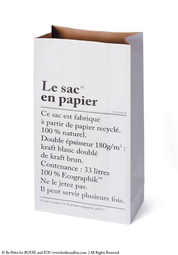 Le sac en papier - Merci Paperbag
