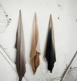 Zusss Sjaal kleurendip75x200cm, taupe/zand