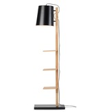 It's about RoMi Cambridge vloerlamp - zwart