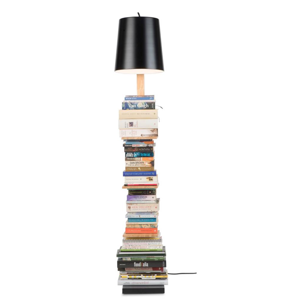 It's about RoMi Cambridge vloerlamp - zwart