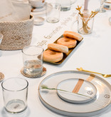 Zusss Dinerbord aardewerk -  wit