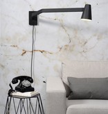 It's about RoMi Biarritz wandlamp - zwart