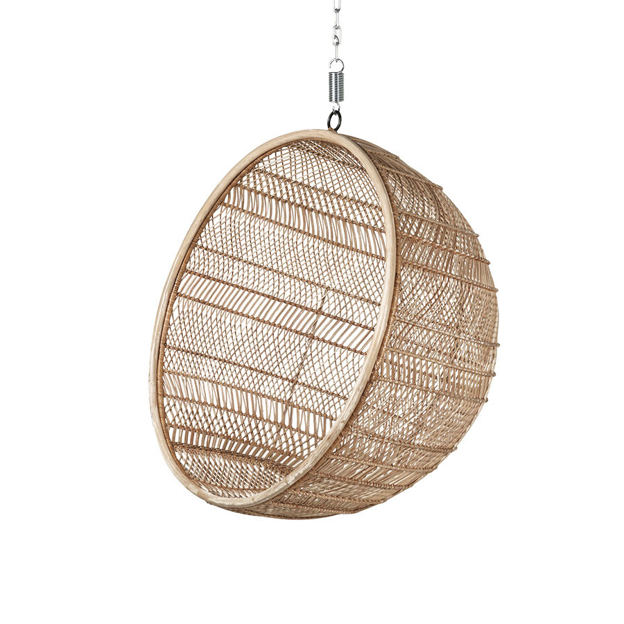 HKliving hangstoel rotan bohemian - natural