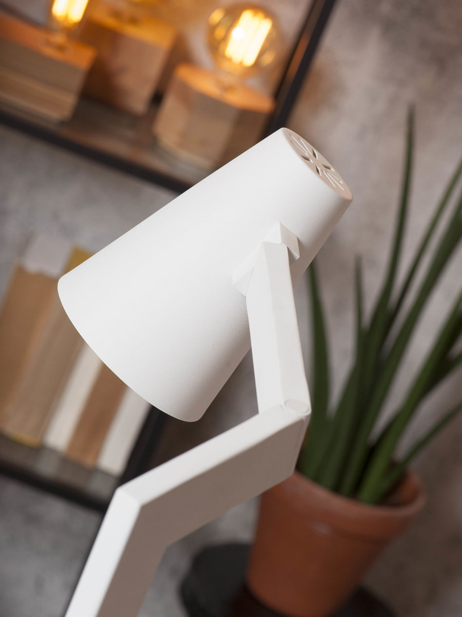 It's about RoMi Biarritz vloerlamp - wit