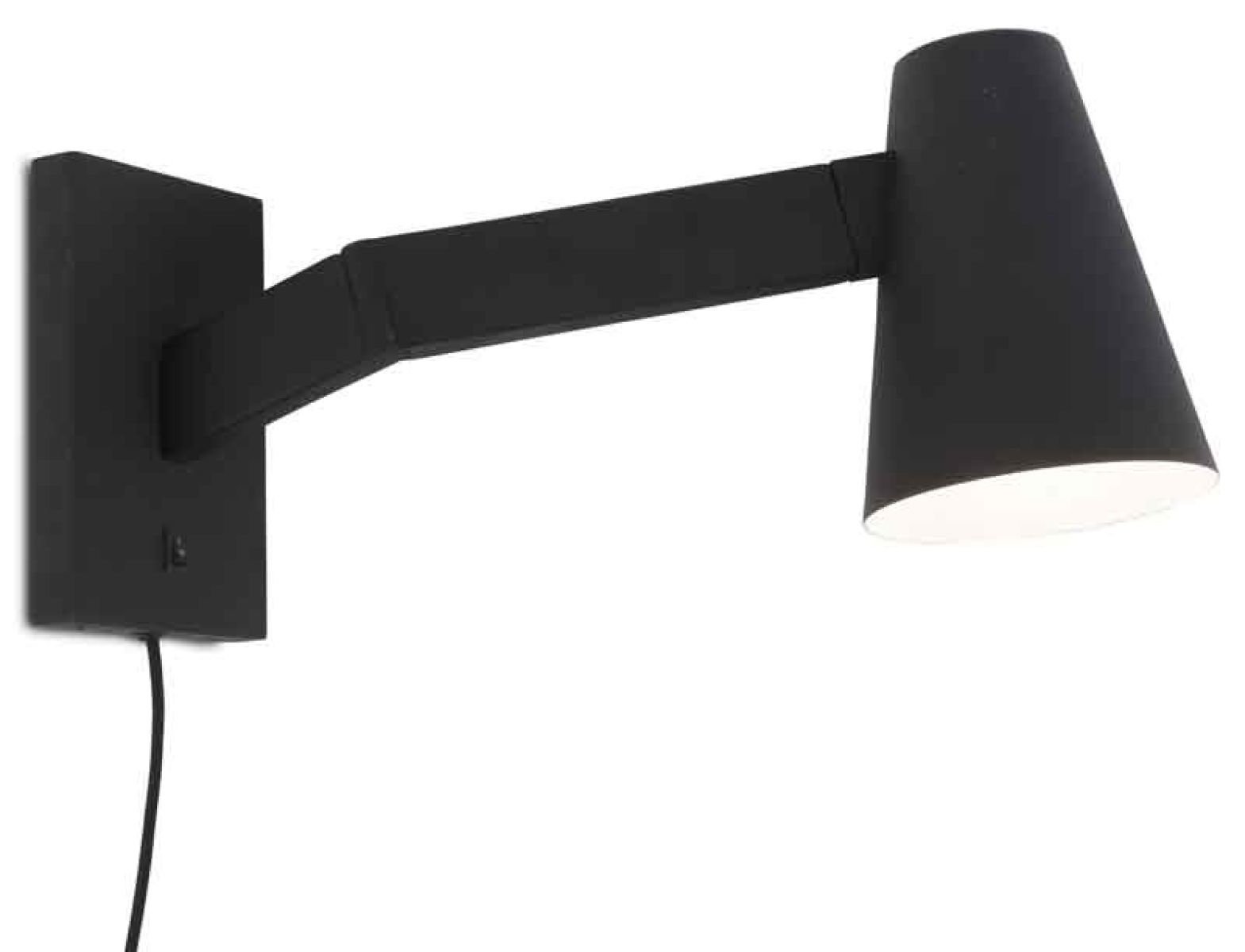 It's about RoMi Biarritz wandlamp Small - zwart