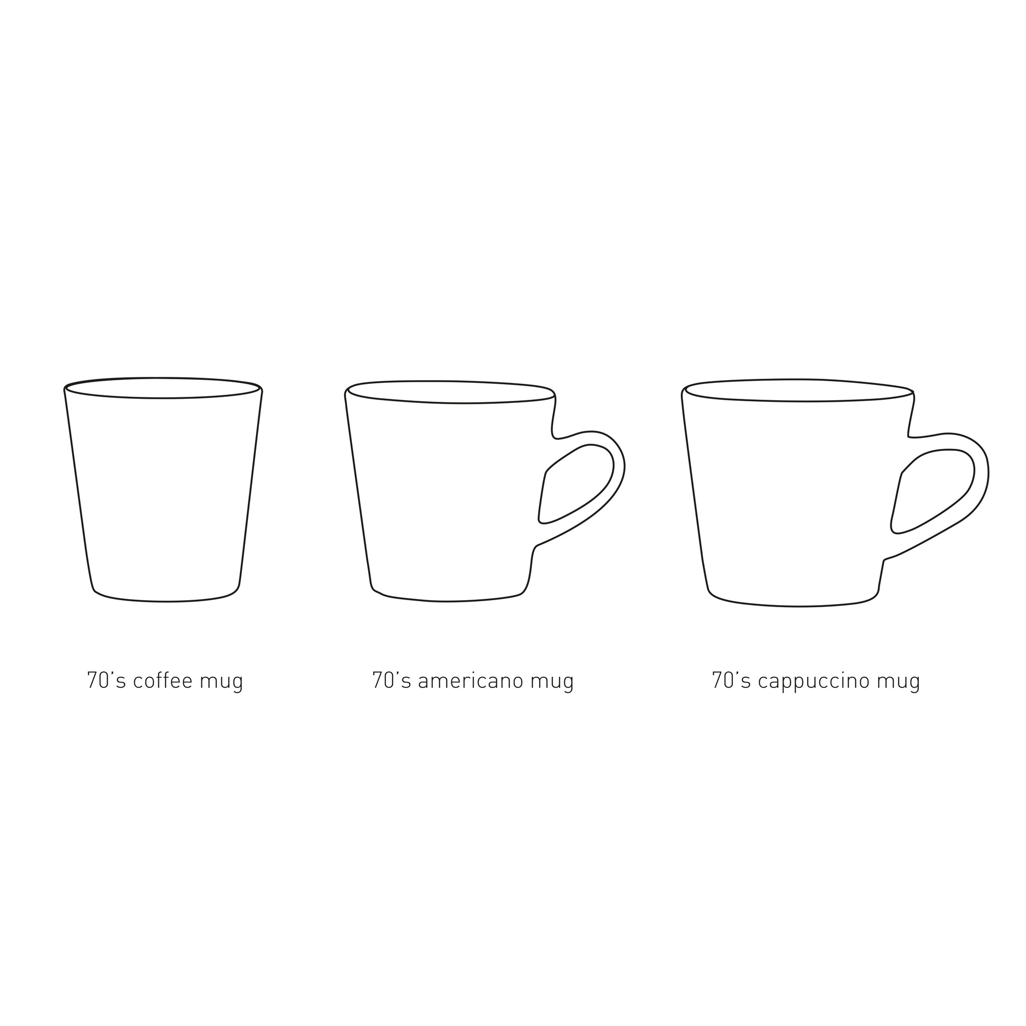 HKliving Americano mok ROCK