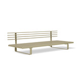 HKliving aluminium OUTDOOR loungebank - olive