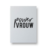 Wenskaart - powervrouw