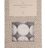 Zusss Waxinelichtjes set / 12 - zand