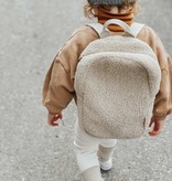 Studio Noos mini backpack  chuncy teddy - ecru