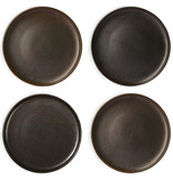 HKliving Dinerbord - Rustic black