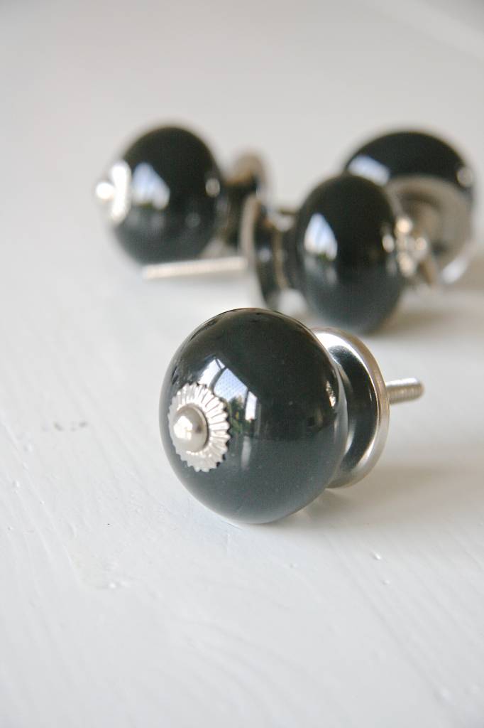 Harveys Knop bol, zwart