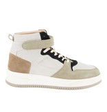 Zusss hoge sneaker - zand