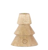 Zusss Houten kandelaar kerstboom - maat S