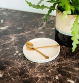 Zusss set van 4 lepeltjes - goud