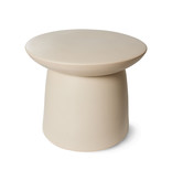 HKliving Side table L earthenware Cream