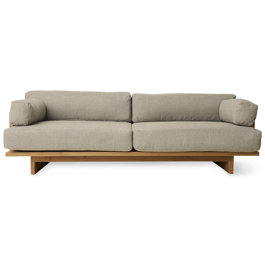 HKliving OUTDOOR sofa teak - naturel