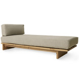 HKliving OUTDOOR daybed teak - naturel