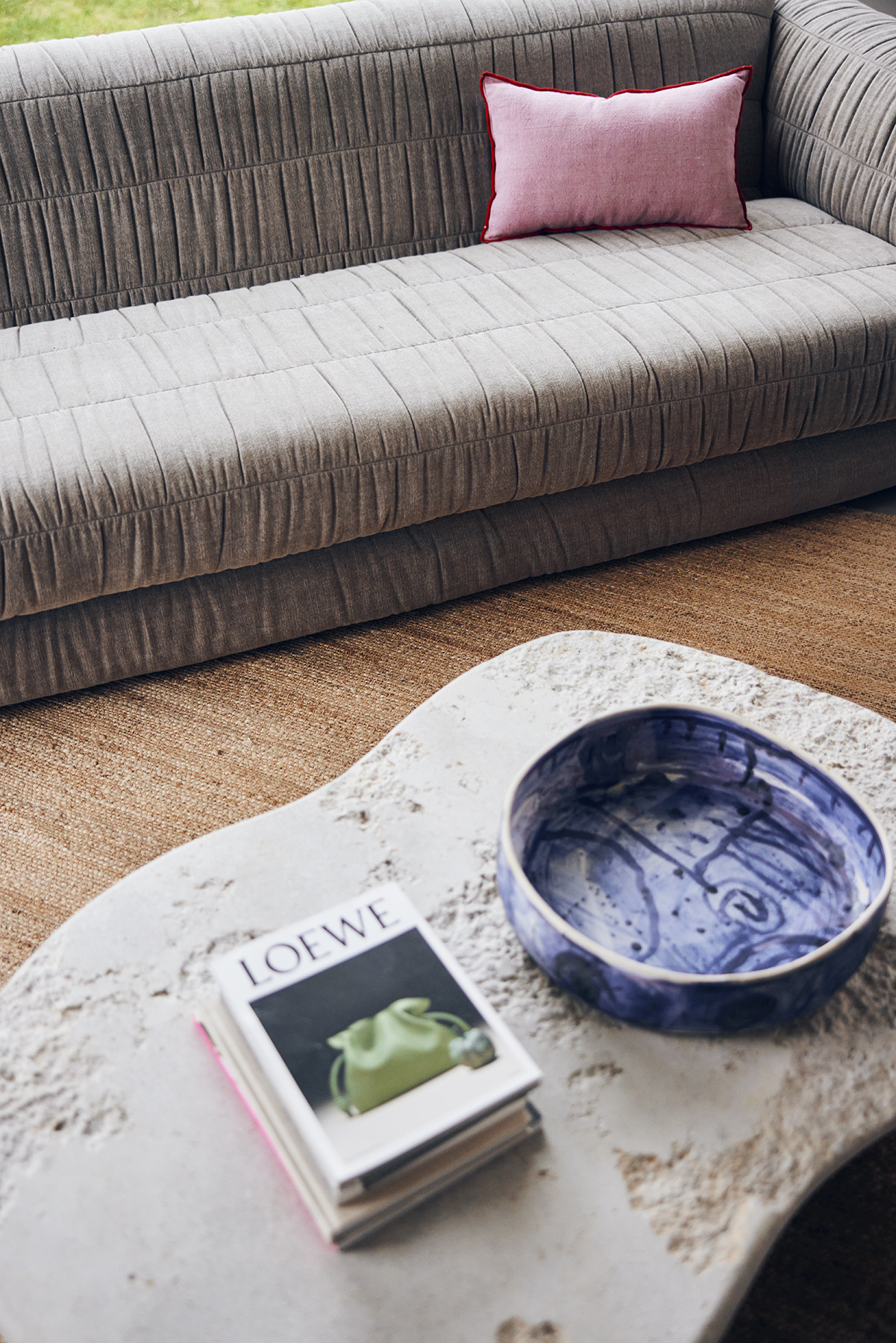 HKliving club couch: linnen mix - taupe