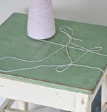 Oud Krukje 42x42x48,5cm, wit