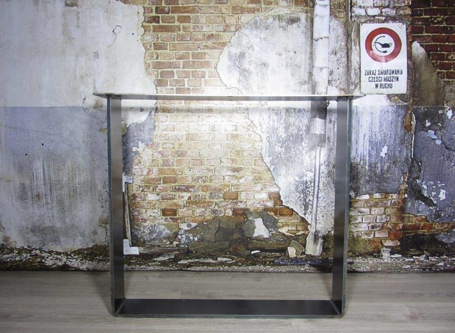 Handgemaakt industrieel tafelonderstel strip poot Zwaar